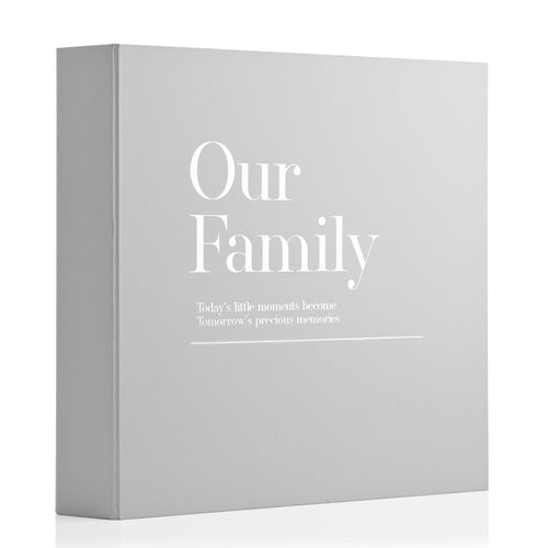Moments Coffee Table Photo Album - Our Family