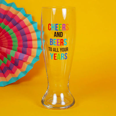 Oh Happy Day! Giant Beer Glass - Cheers