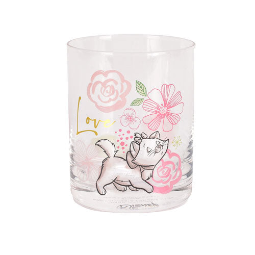 Disney Set of 2 Marie Glass - I Love You
