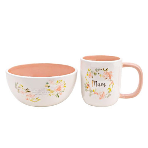 Peaches & Cream Breakfast in Bed Set - Mum