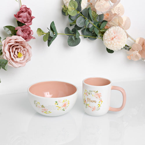 Peaches & Cream Breakfast in Bed Set - Mum