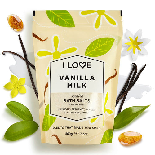 Vanilla Milk Bath Salts, 500g