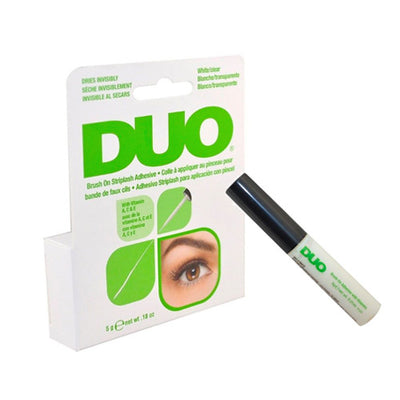 DUO Brush On Striplash Adhesive with Vitamins - White (5g)