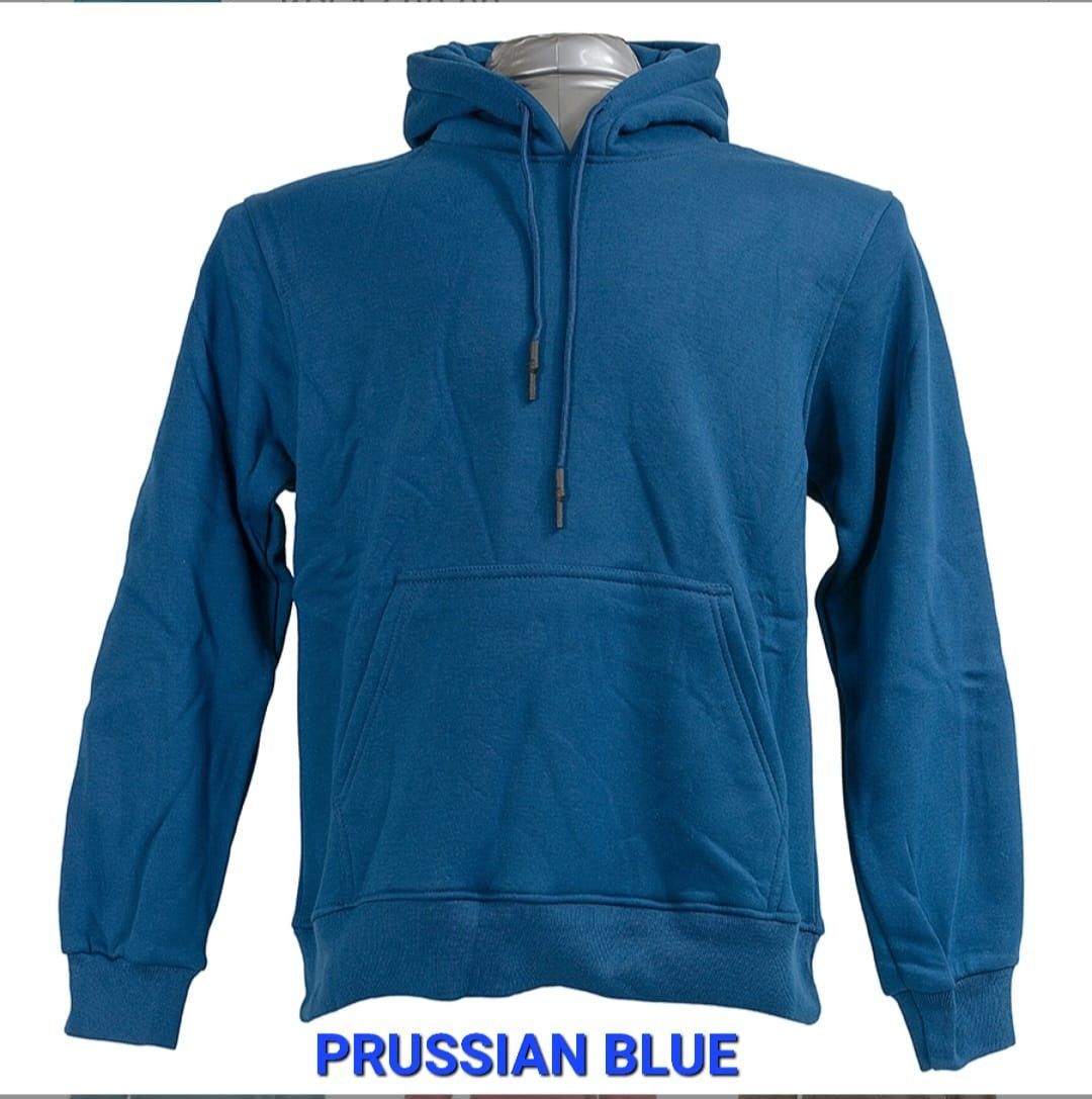 Prussian blue hoodie