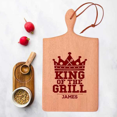 Personalised Chopping Board - King of the Grill