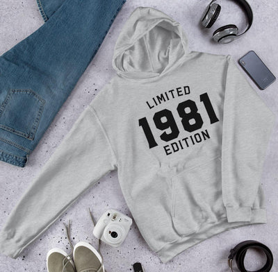 Personalised Grey Hoodie - Limited Edition (Adult Size)