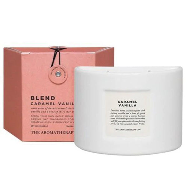 The Aromatherapy Co. 280g Blend Candle - Caramel Vanilla