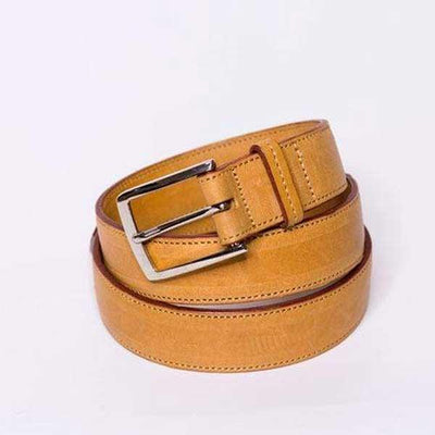 Genuine Leather Tan Men's Belt