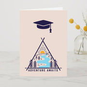 Graduation Card A6 - Adventure Awaits