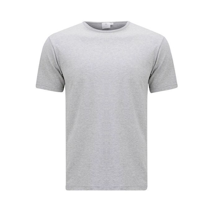 Light Grey Round Neck T-shirt