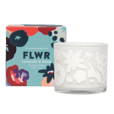 Aromatherapy FLWR Candle Jasmine and Pear, 100g