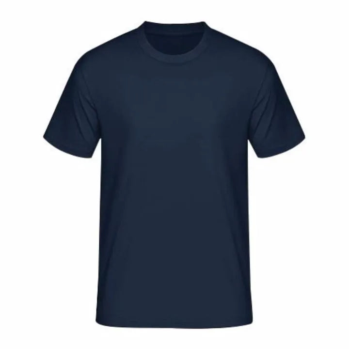 Navy Blue Round Neck T-shirt