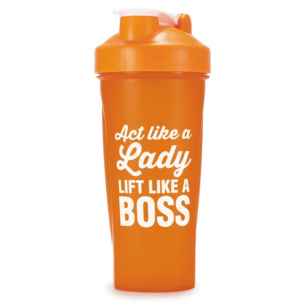 Sports Bpa Free plastic Spice custom - Act like a lady, lift like a boss