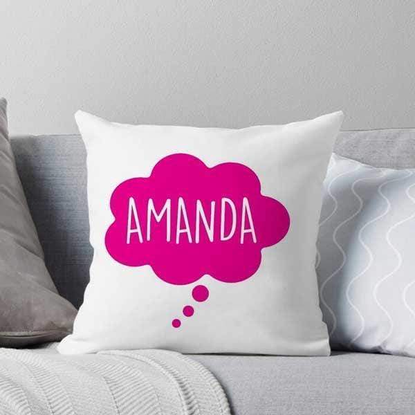 Personalised Throw Pillow - Dreamy Thought