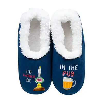 In The Pub Snoozies - Men's House Slippers